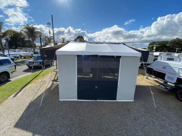 Bag Awning with Walls