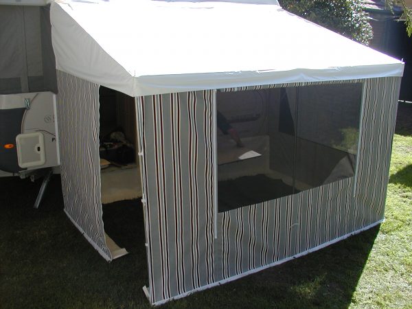 Bag Awning with Walls