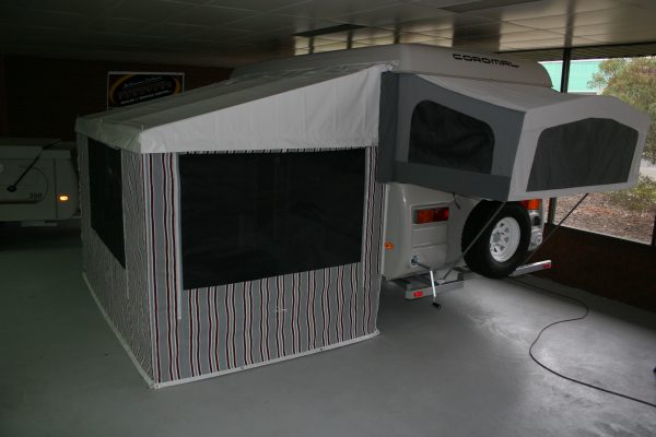 Bag Awning with Walls