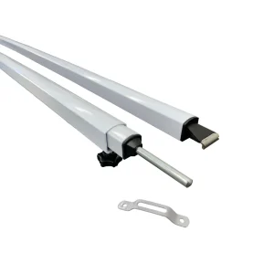 Curved Roof Rafters - White