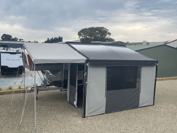 Jayco Swan Outback with EZI Awning & Canvas Annexe with Front Veranda